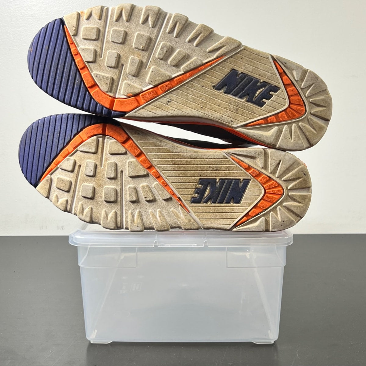 Nike Air Trainer SC High Auburn 14 (Moderately Worn Pre-Owned)NikeSail/Light Zen Grey/Tart - Image 5