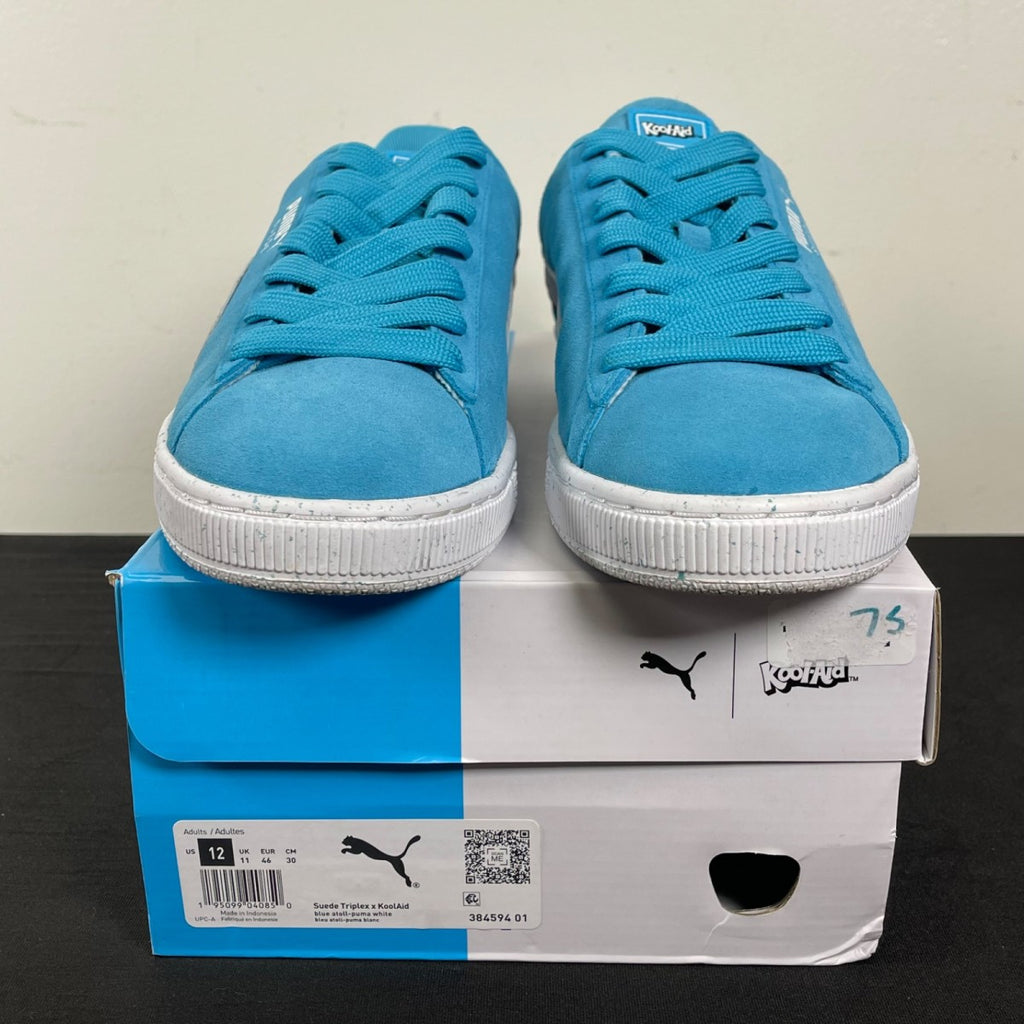 Kool-Aid x Puma Suede Triplex 'Blue Atoll Speckled' 12 (Moderately Worn Pre-Owned)Puma - Image 2