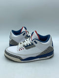 Jordan 3 Retro True Blue (2016) 10.5 (Moderately Worn Pre-Owned)JordanWhite/True Blue-Varsity Red - Image 1