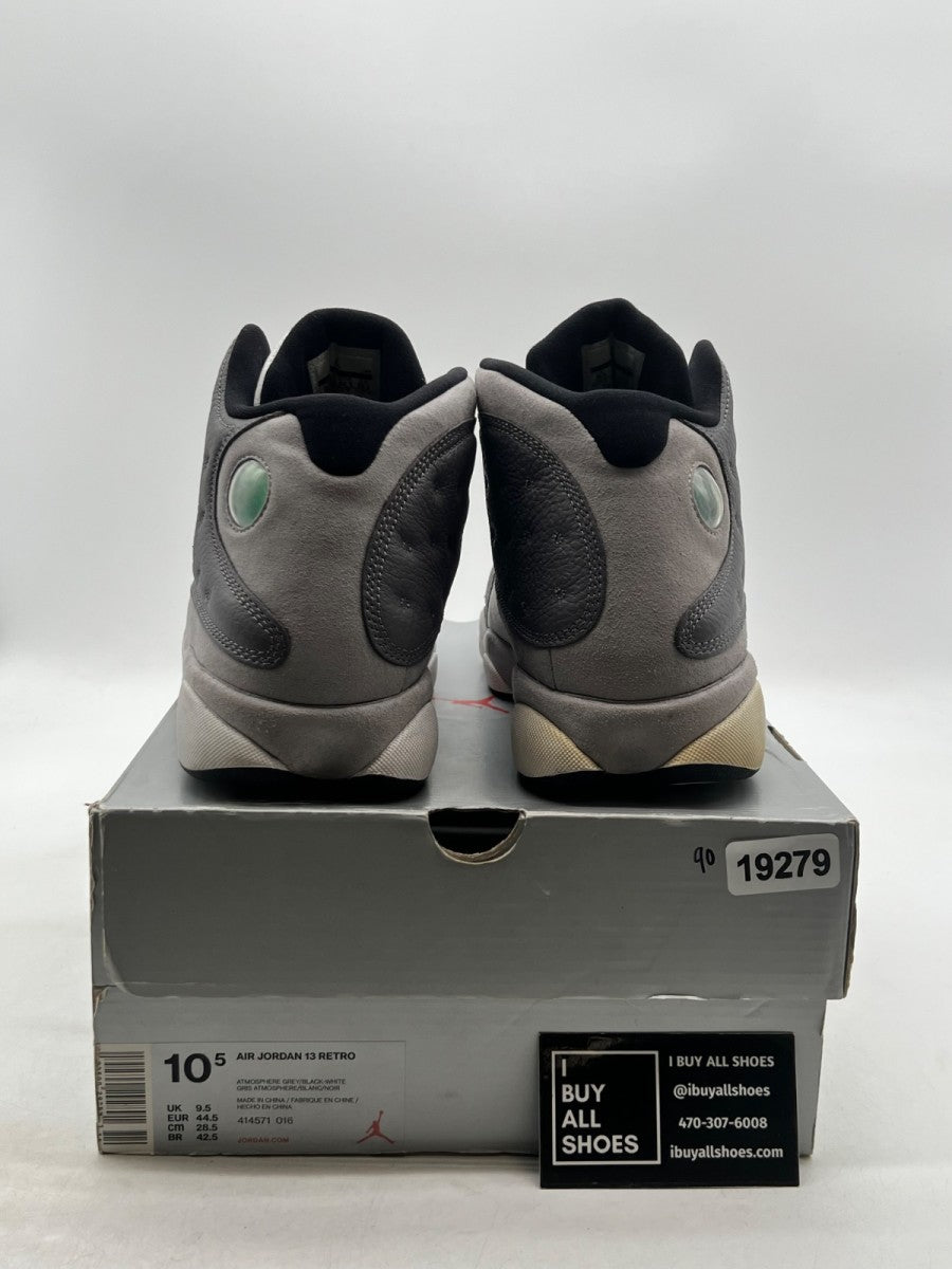 Jordan 13 Retro Atmosphere Grey 10.5 (Heavily Worn Pre-Owned) - Image 3