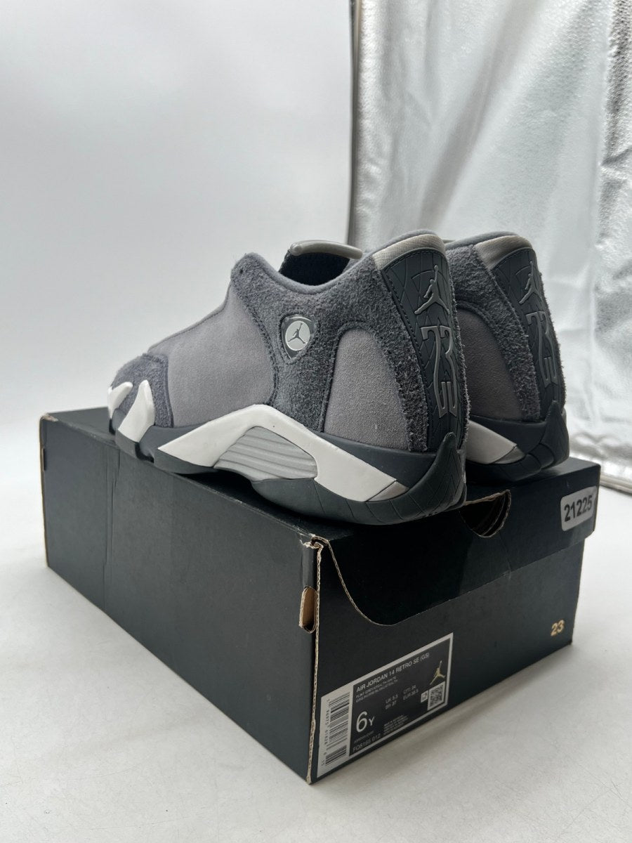 Jordan 14 Retro Flint Grey (GS) 6Y (Lightly Worn Pre-Owned) - Image 6