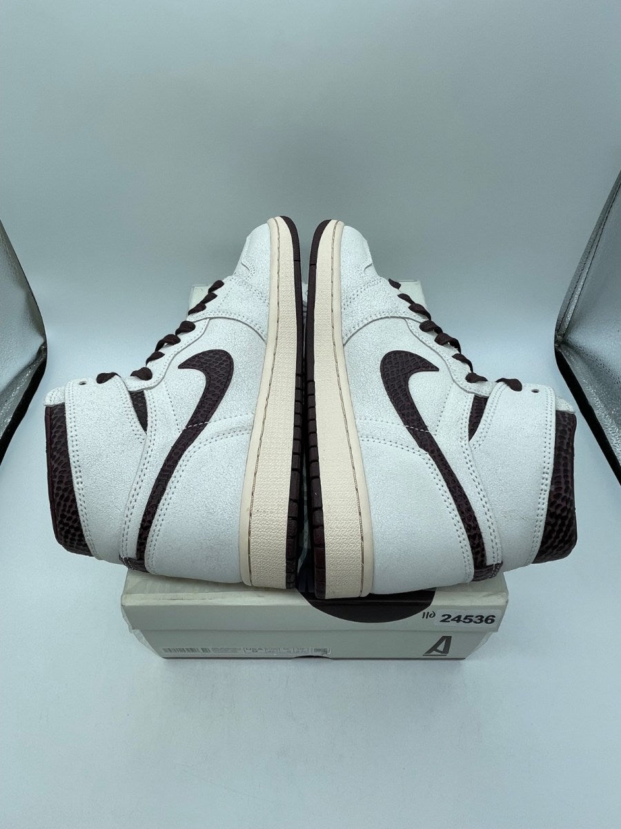 Jordan 1 Retro High OG A Ma Maniére 9 (Moderately Worn Pre-Owned)JordanSail/Burgundy Crush - Image 6