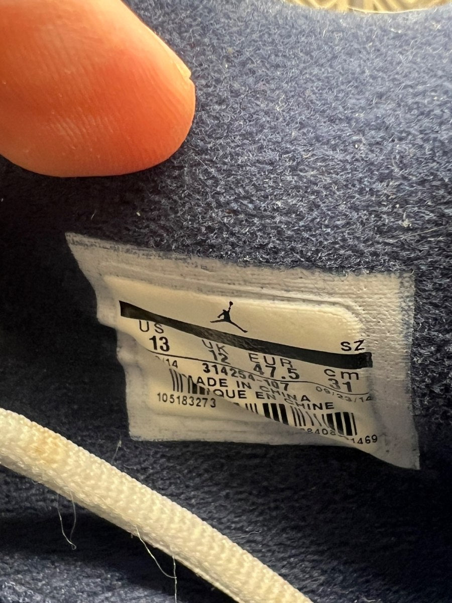Jordan 4 Retro Columbia (2015) 13 (Moderately Worn Pre-Owned) - Image 8