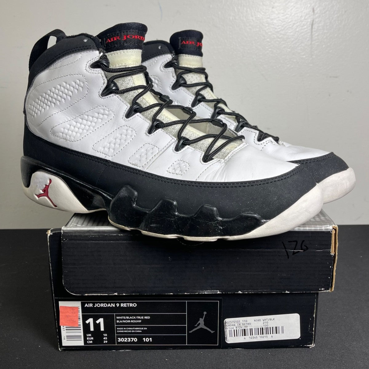 Jordan 9 Retro Low Chrome (Size 11) - Image 1