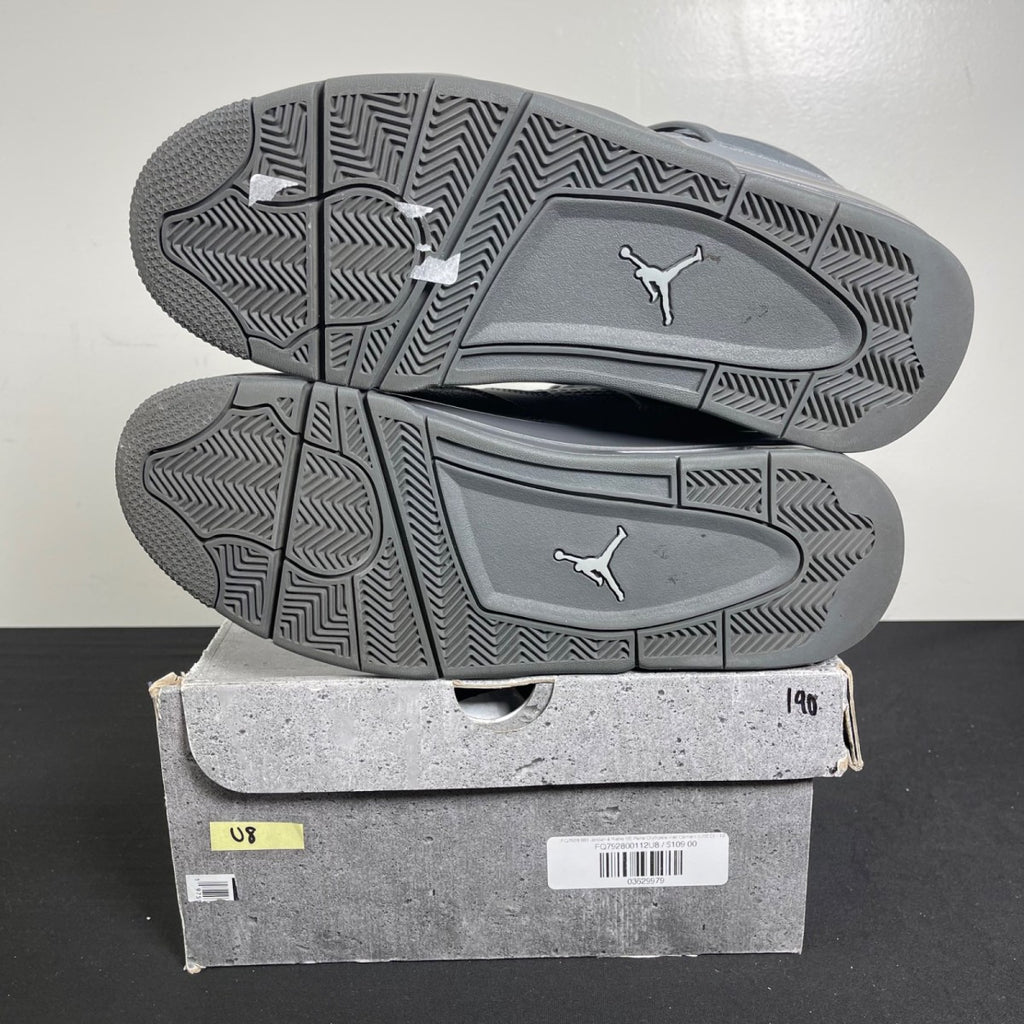 Jordan 4 Retro SE Paris Olympics Wet Cement 12 (Moderately Worn Pre-Owned)JordanSmoke Grey/Iron Grey/Cement Grey/Particle Grey - Image 5
