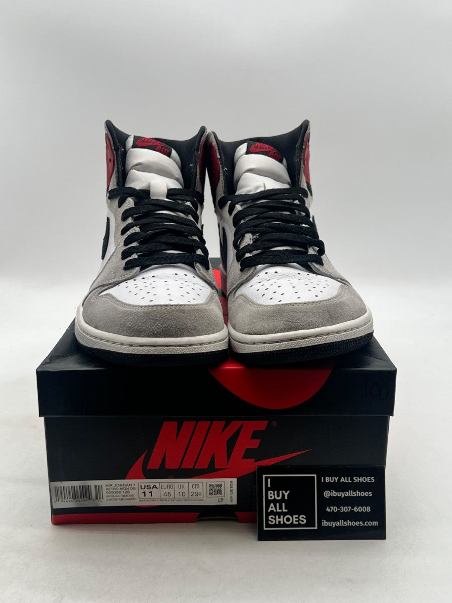 Jordan 1 Retro High Light Smoke Grey 11 (Moderately Worn Pre-Owned) - Image 2