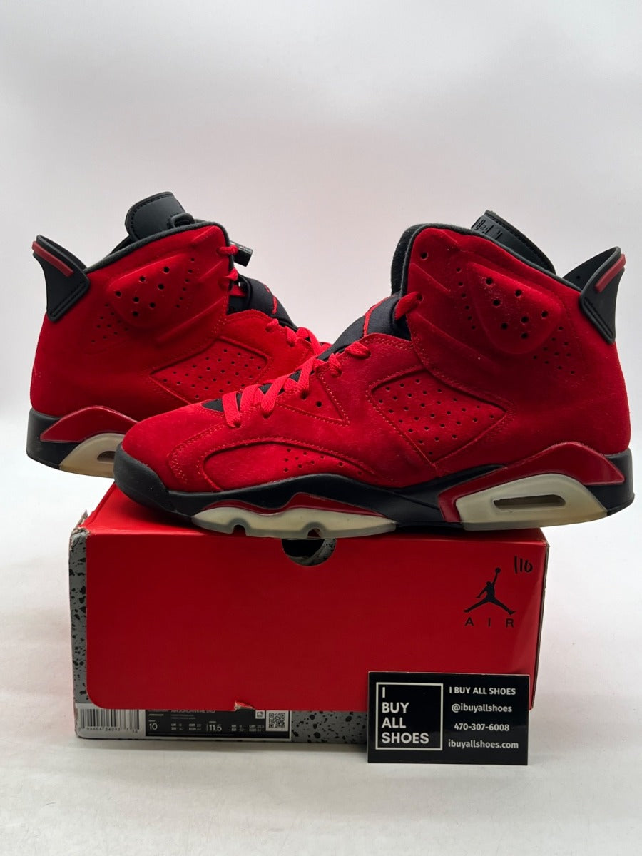 Jordan 6 Retro Toro Bravo 10 (Lightly Worn Pre-Owned) - Image 1