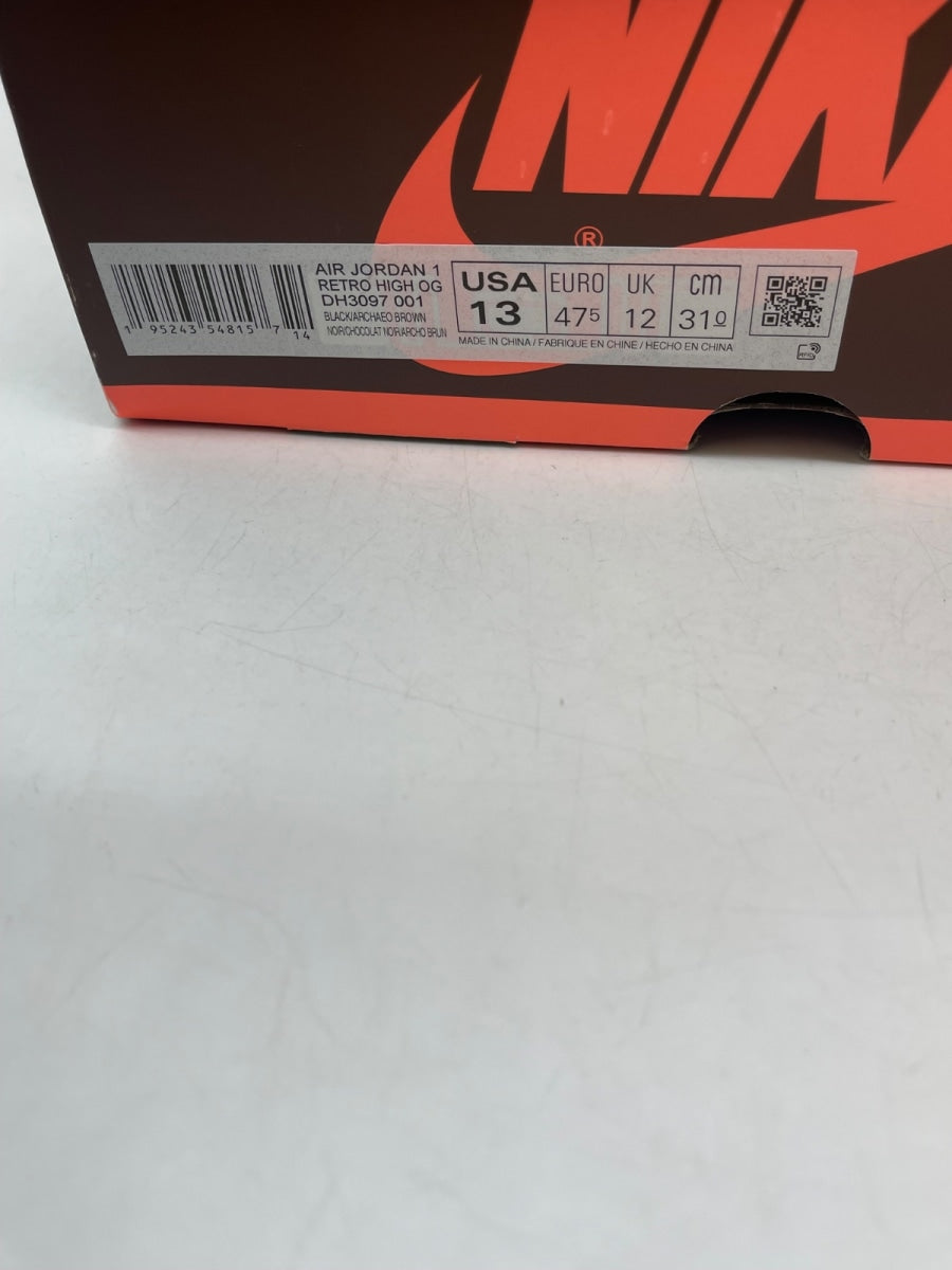 Jordan 1 Retro High OG Hand Crafted 13 (Moderately Worn Pre-Owned) - Image 9