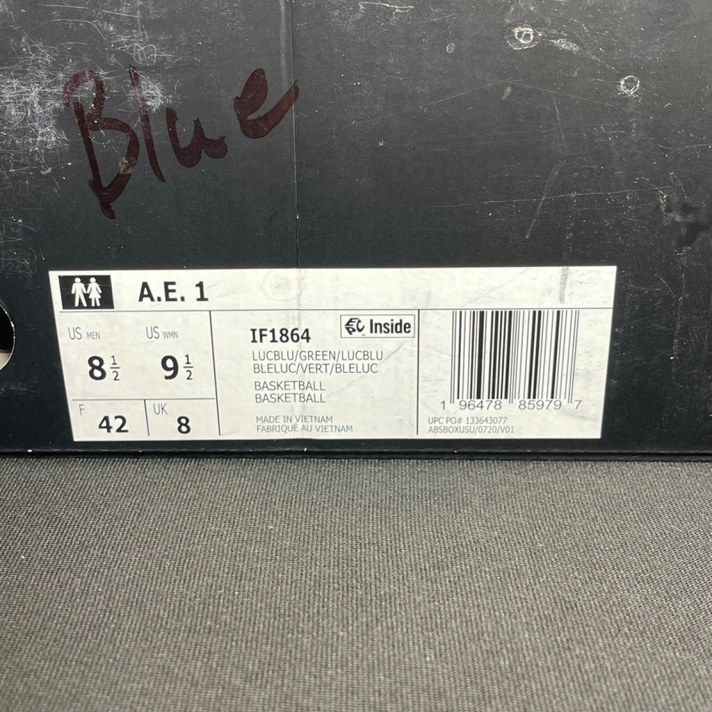 adidas AE 1 Velocity Blue 8.5 (Moderately Worn Pre-Owned)adidasVelocity Blue/Lime Green/Velocity Blue - Image 7