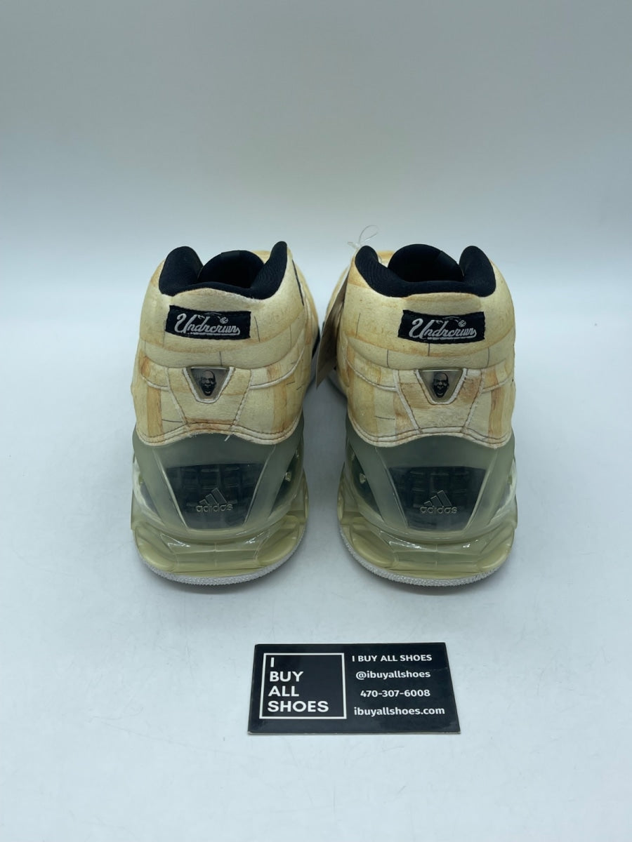 UNDRCRWN x adidas KG Bounce 'White Camel' 13 (Moderately Worn Pre-Owned) - Image 3