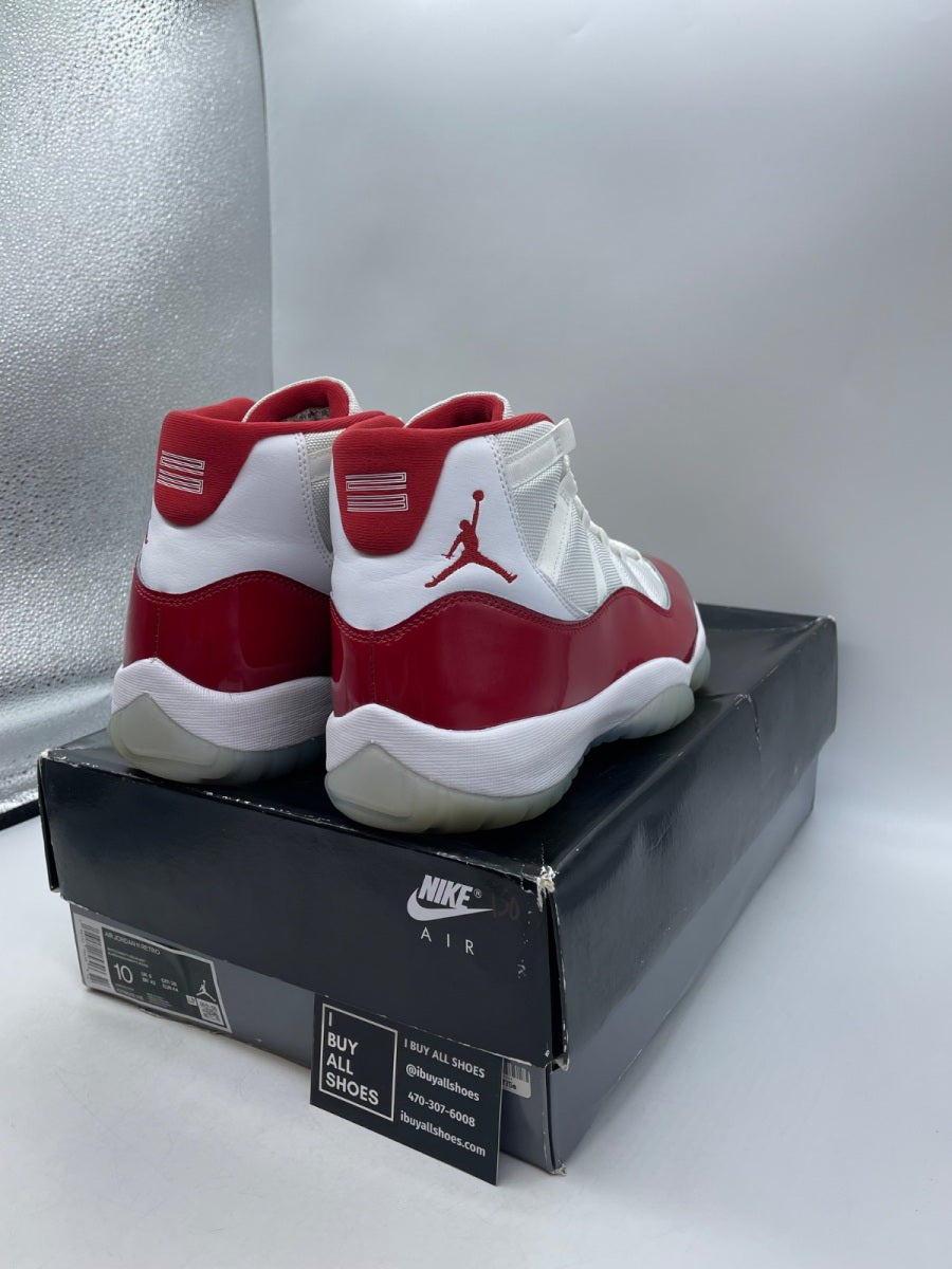 Jordan 11 Retro Cherry (2022) 10 (Heavily Worn Pre-Owned) - Image 5