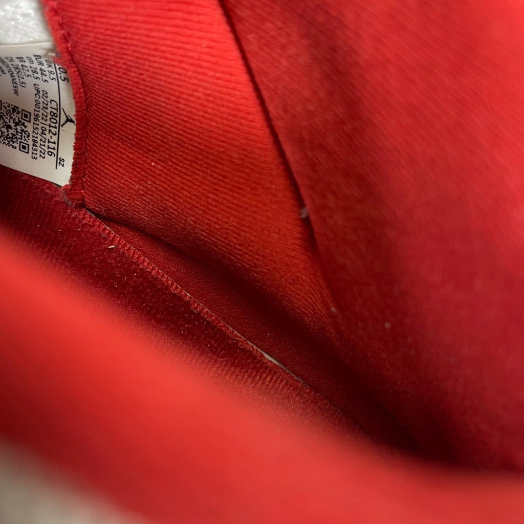 Jordan 11 Retro Cherry (2022) 10.5 (Moderately Worn Pre-Owned)JordanWhite/Varsity Red/Black - Image 7