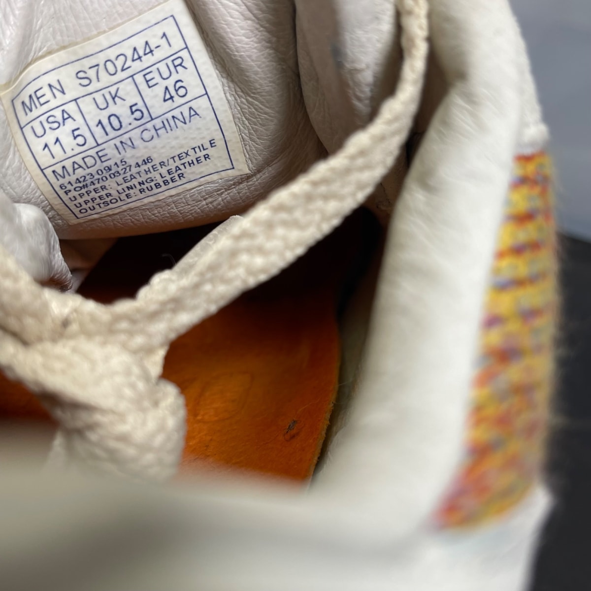 Saucony Grid 8000 Footpatrol X Beams Only In Tokyo 11.5 (Moderately Worn Pre-Owned)SauconyTan/Orange - Image 6