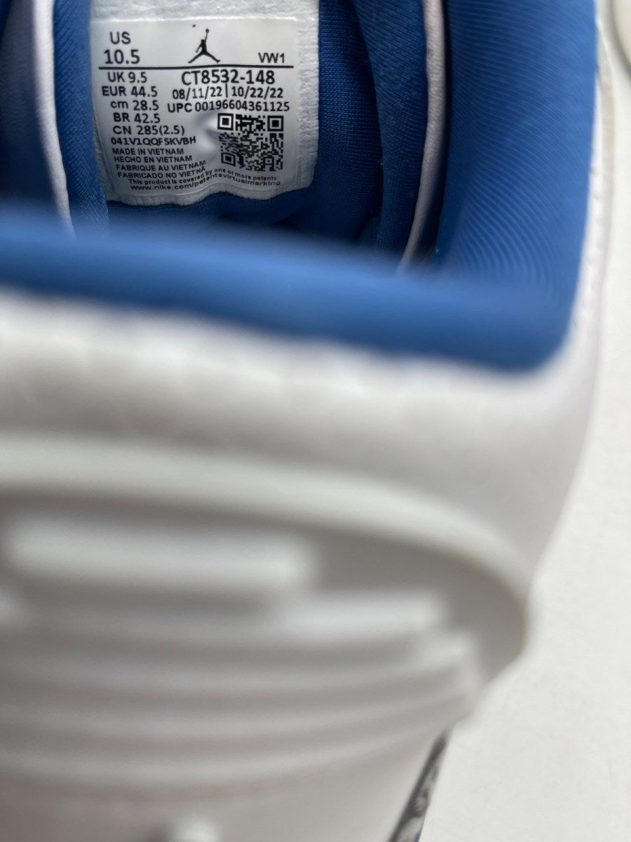 Jordan 3 Retro Wizards 10.5 (Moderately Worn Pre-Owned)JordanWhite/True Blue/Metallic Copper/Cement Grey - Image 8