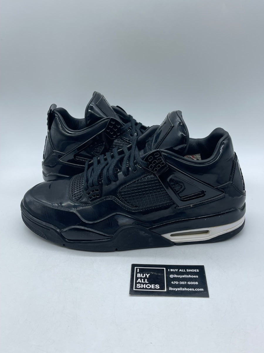 Jordan 4 Retro 11Lab4 Black 12 (Moderately Worn Pre-Owned) - Image 1