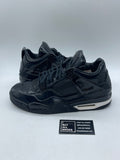 Jordan 4 Retro 11Lab4 Black 12 (Moderately Worn Pre-Owned) - Image 1