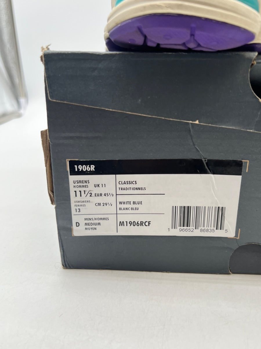 New Balance 1906R Charlotte Hornets 11.5 (Lightly Worn Pre-Owned)New BalanceOff-White/Aqua/Purple/Black - Image 6
