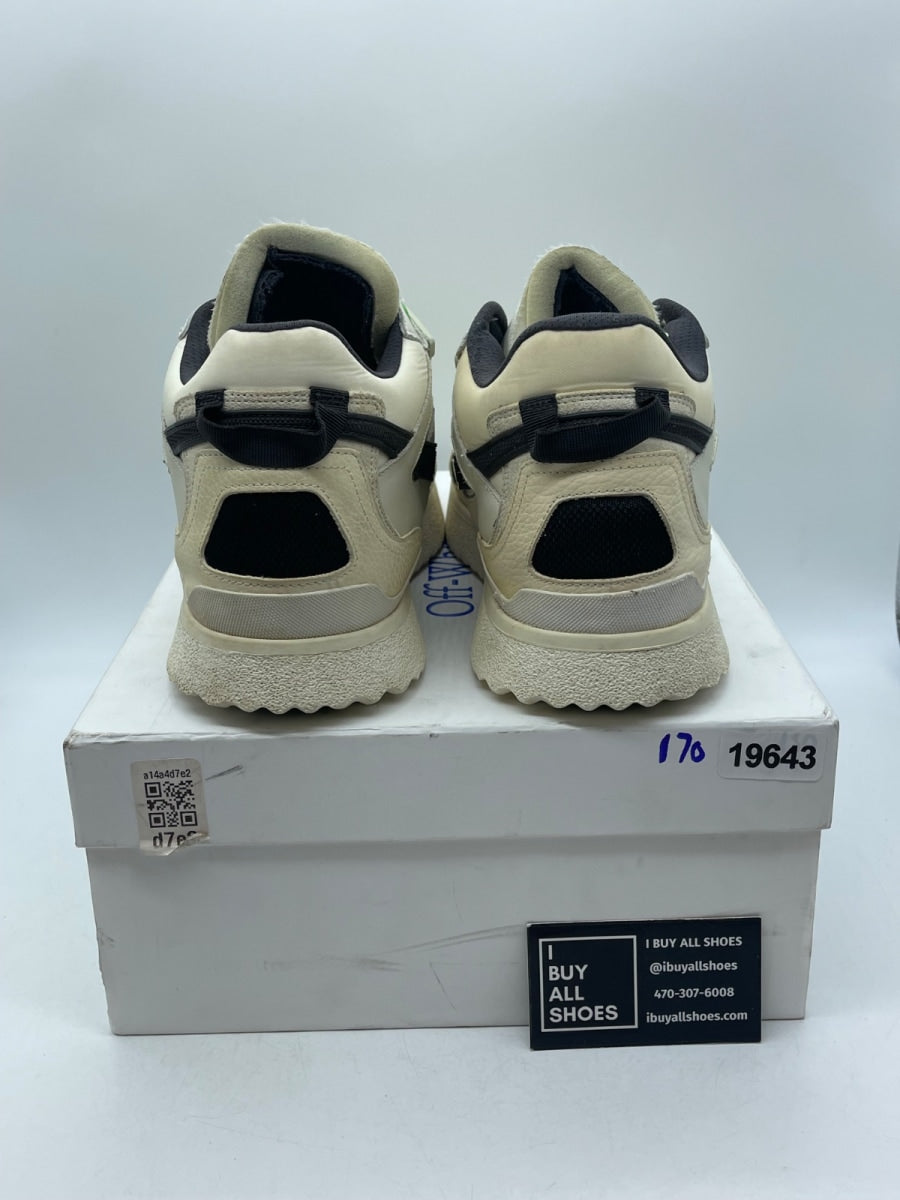 OFF-WHITE Sponge Mid Top White Black 45 (Moderately Worn Pre-Owned) - Image 3