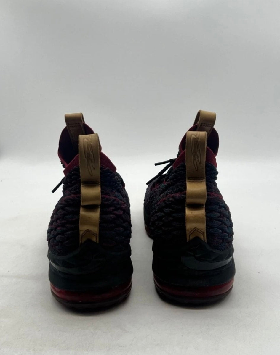 Nike LeBron 15 New Heights 14 (Lightly Worn Pre-Owned)NikeDark Atomic Teal/Ale Brown-Team Red - Image 5