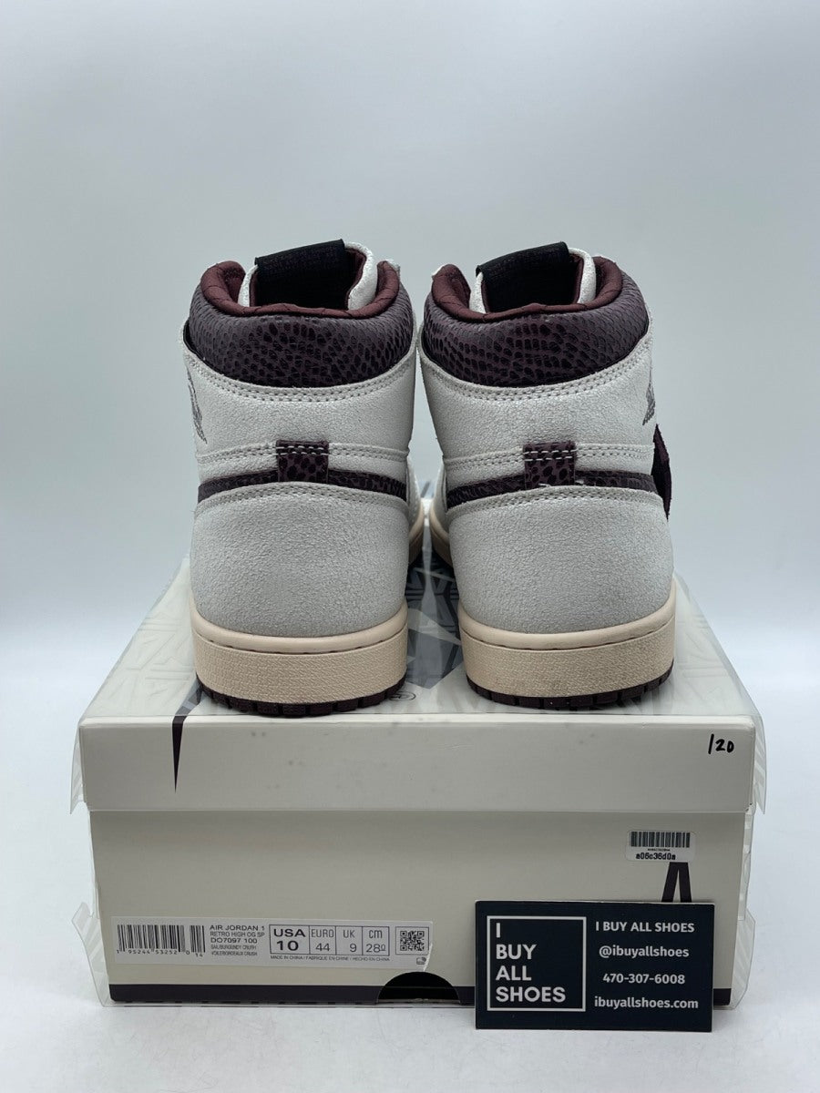 Jordan 1 Retro High OG A Ma Maniére 10 (Moderately Worn Pre-Owned) - Image 3