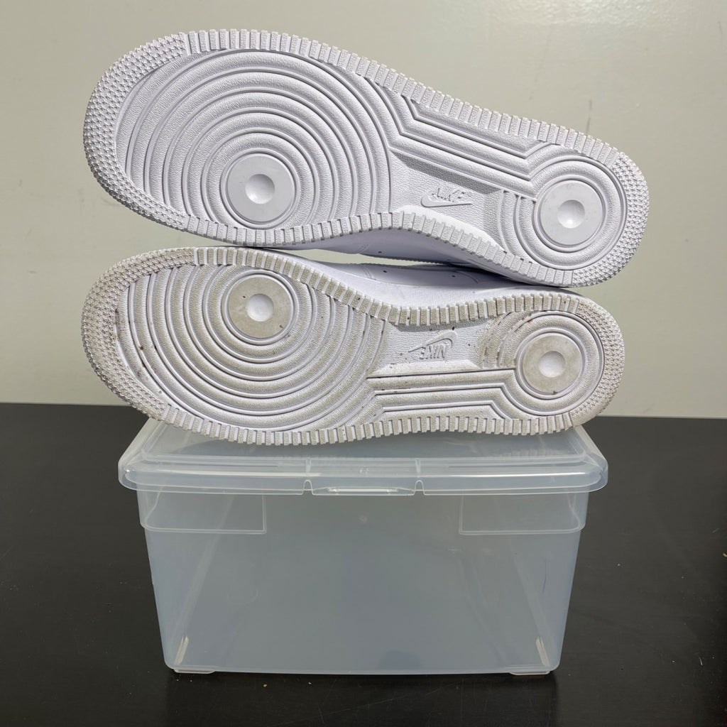 Nike Air Force 1 Low '07 White 9.5 (Moderately Worn Pre-Owned)NikeWhite/White - Image 5