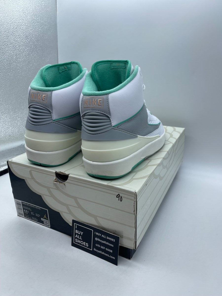 Jordan 2 Retro Crystal Mint (Women's) 11.5W (Moderately Worn Pre-Owned) - Image 5