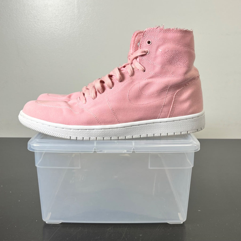 Jordan 1 Retro High Decon Sheen 10.5 (Lightly Worn Pre-Owned)JordanSheen/Vachetta Tan-White - Image 3
