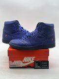 Jordan 1 Retro High Gatorade Rush Violet 10 (Moderately Worn Pre-Owned) - Image 1