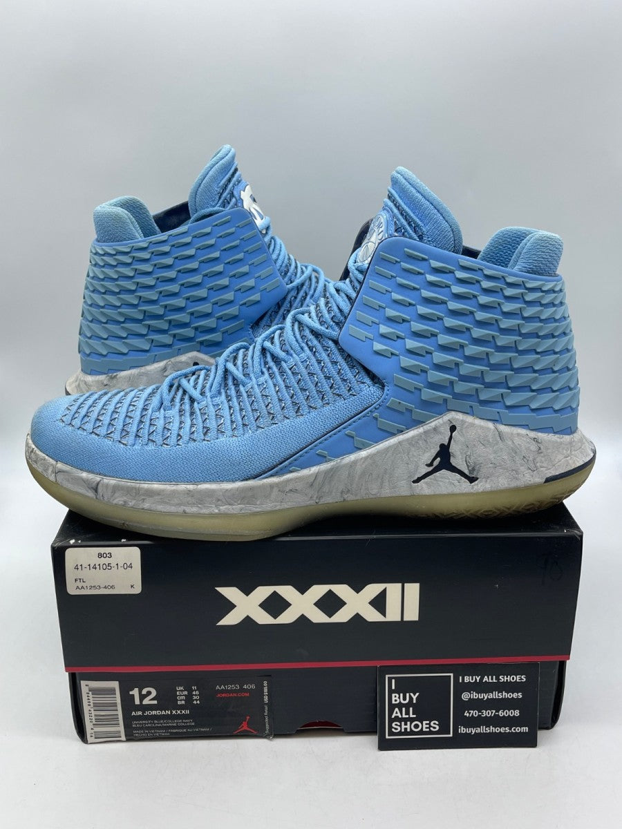 Jordan XXXII UNC 12 (Moderately Worn Pre-Owned) - Image 1