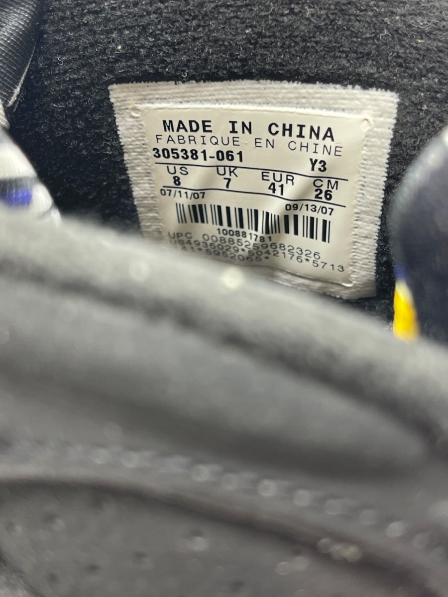 Jordan 8 Retro Playoffs (2013) 8 (Moderately Worn Pre-Owned) - Image 8