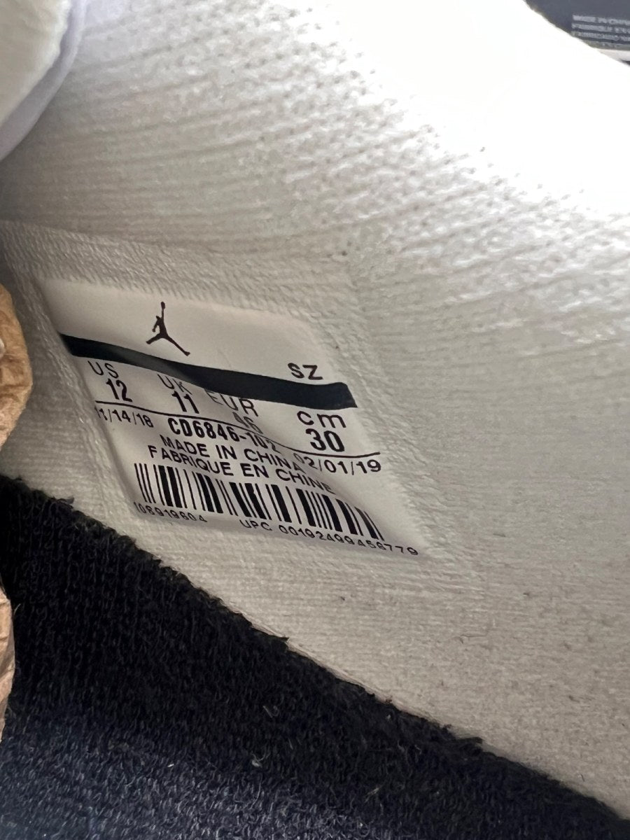 Jordan 11 Retro Low Snake Navy (2019) 12 (Lightly Worn Pre-Owned) - Image 9