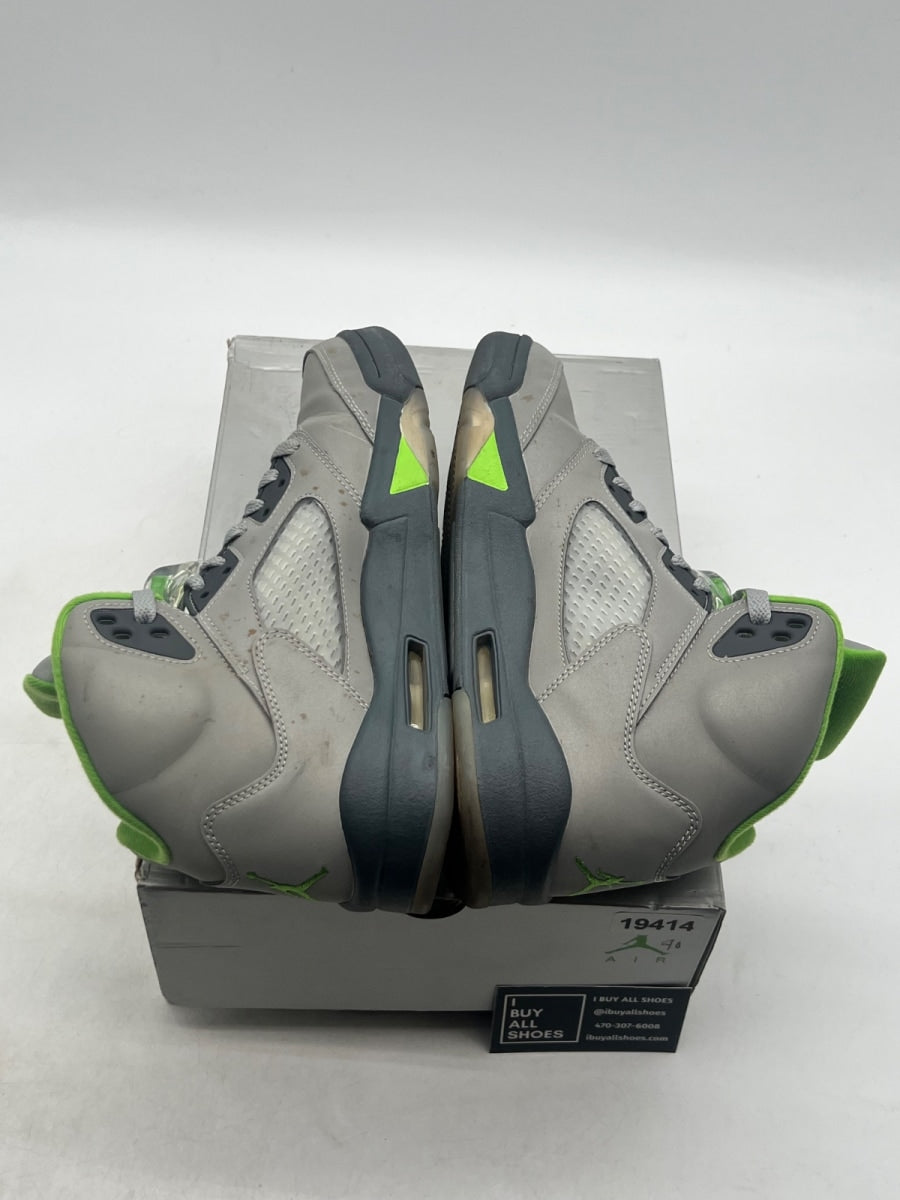 Jordan 5 Retro Green Bean (2022) 8 (Moderately Worn Pre-Owned) - Image 7