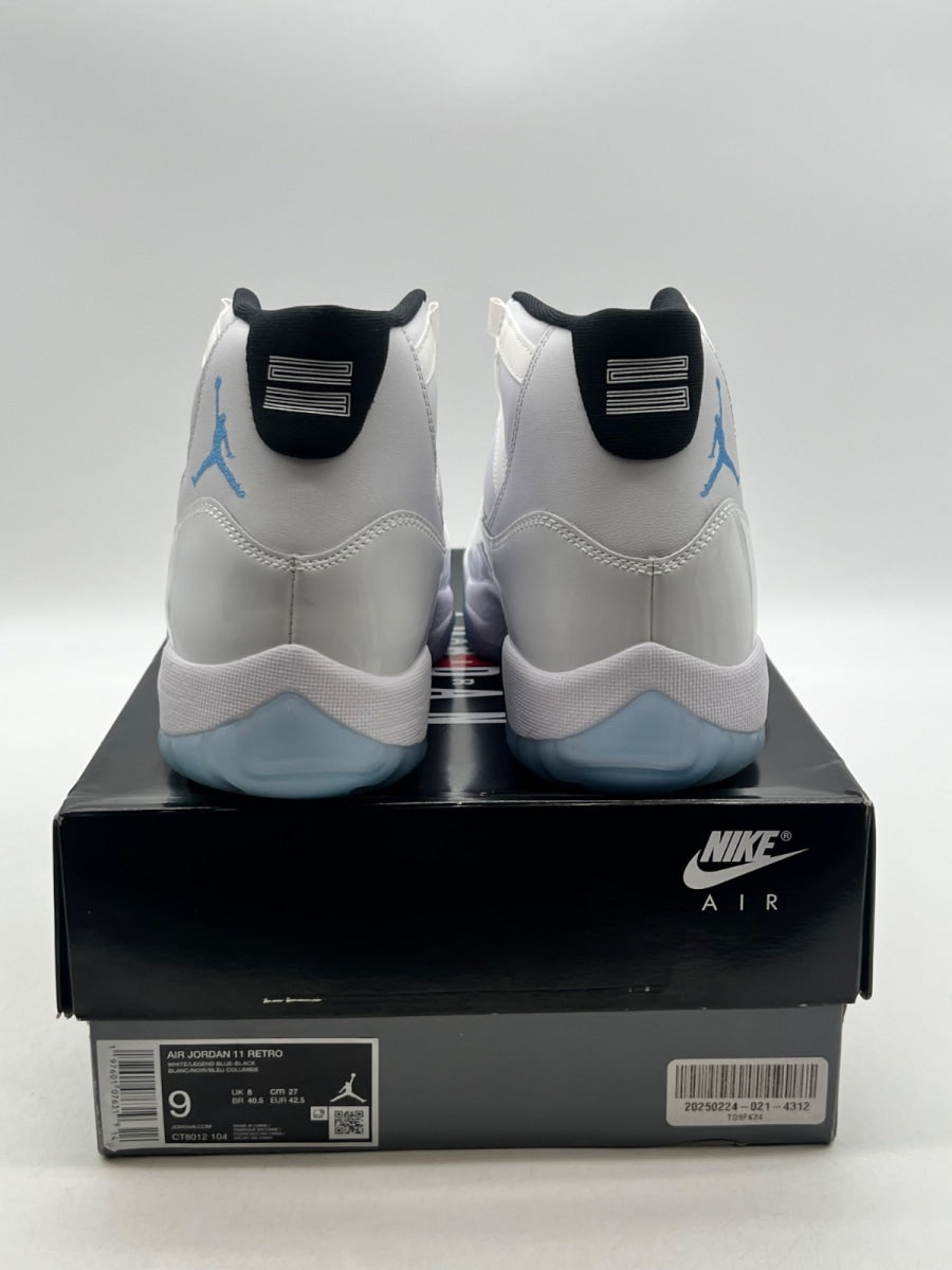 Jordan 11 Retro Legend Blue (2024) 9 (Lightly Worn Pre-Owned)JordanWhite/Legend Blue/Black - Image 3