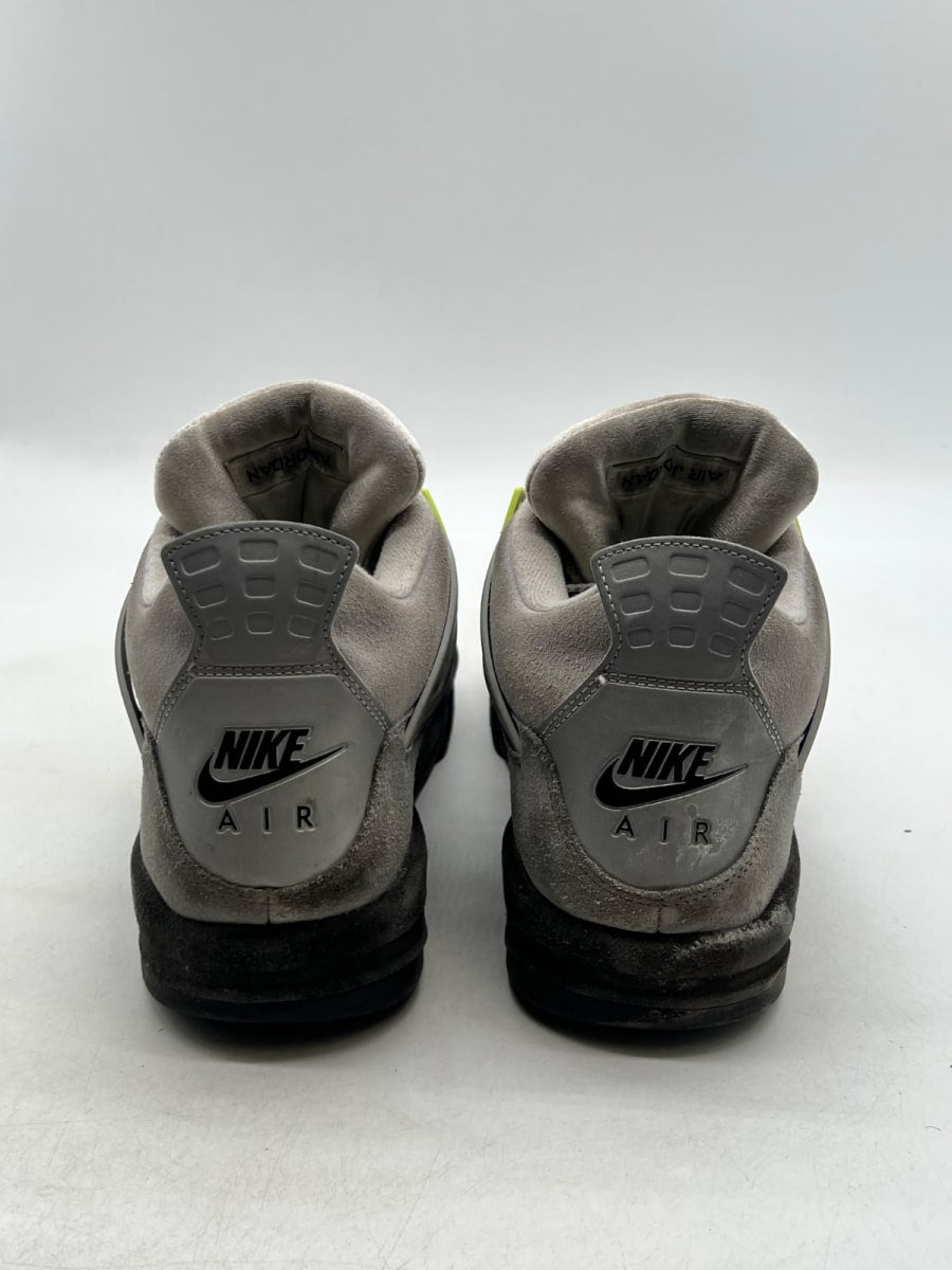 Jordan 4 Retro SE 95 Neon 13 (Heavily Worn Pre-Owned)JordanCool Grey/Volt-Wolf Grey-Anthracite - Image 5