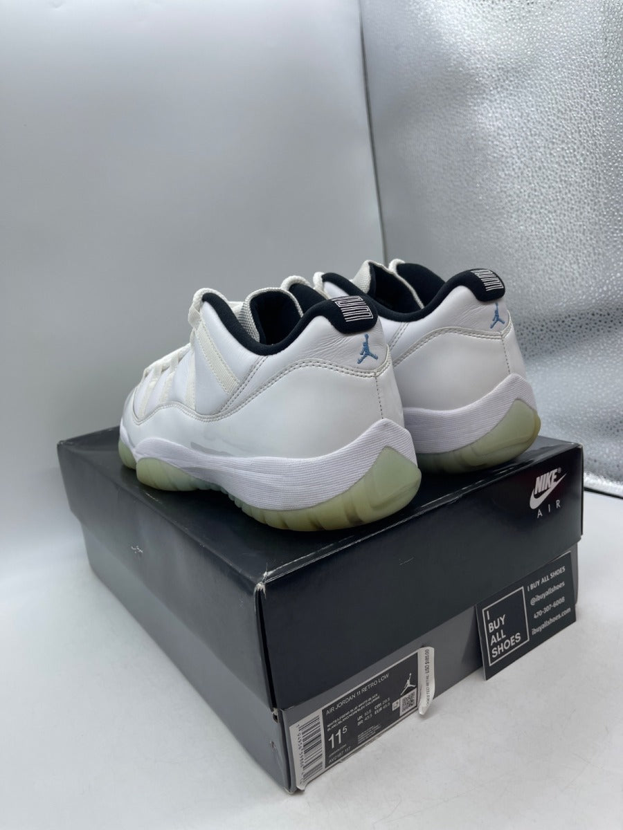 Jordan 11 Retro Low Legend Blue 11.5 (Moderately Worn Pre-Owned) - Image 4