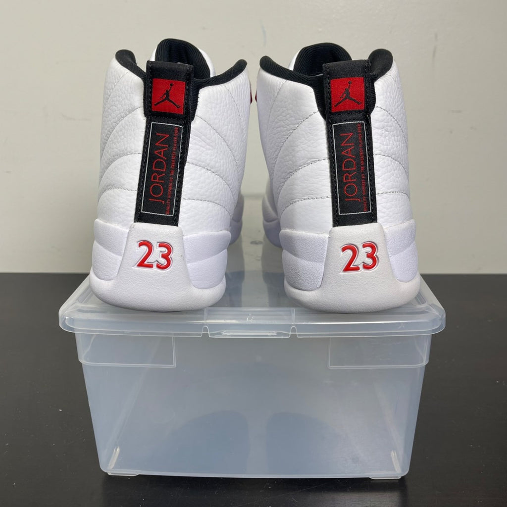 Jordan 12 Retro Twist 11 (New Pre-Owned)JordanWhite/Black-University Red - Image 4