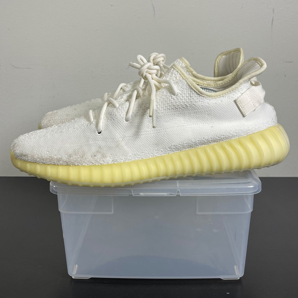 adidas Yeezy Boost 350 V2 Cream 14 (Moderately Worn Pre-Owned)adidasCream/White - Image 3