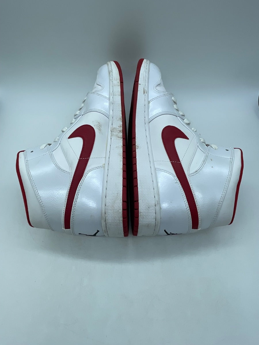 Jordan 1 Retro White Gym Red 13 (Moderately Worn Pre-Owned)JordanWhite/Black-Gym Red - Image 6
