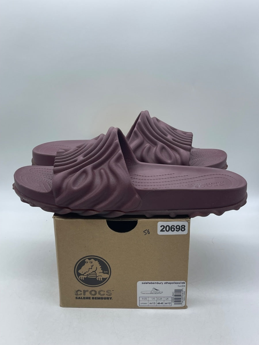Crocs Pollex Slide by Salehe Bembury Huckle 13 (Moderately Worn Pre-Owned) - Image 1