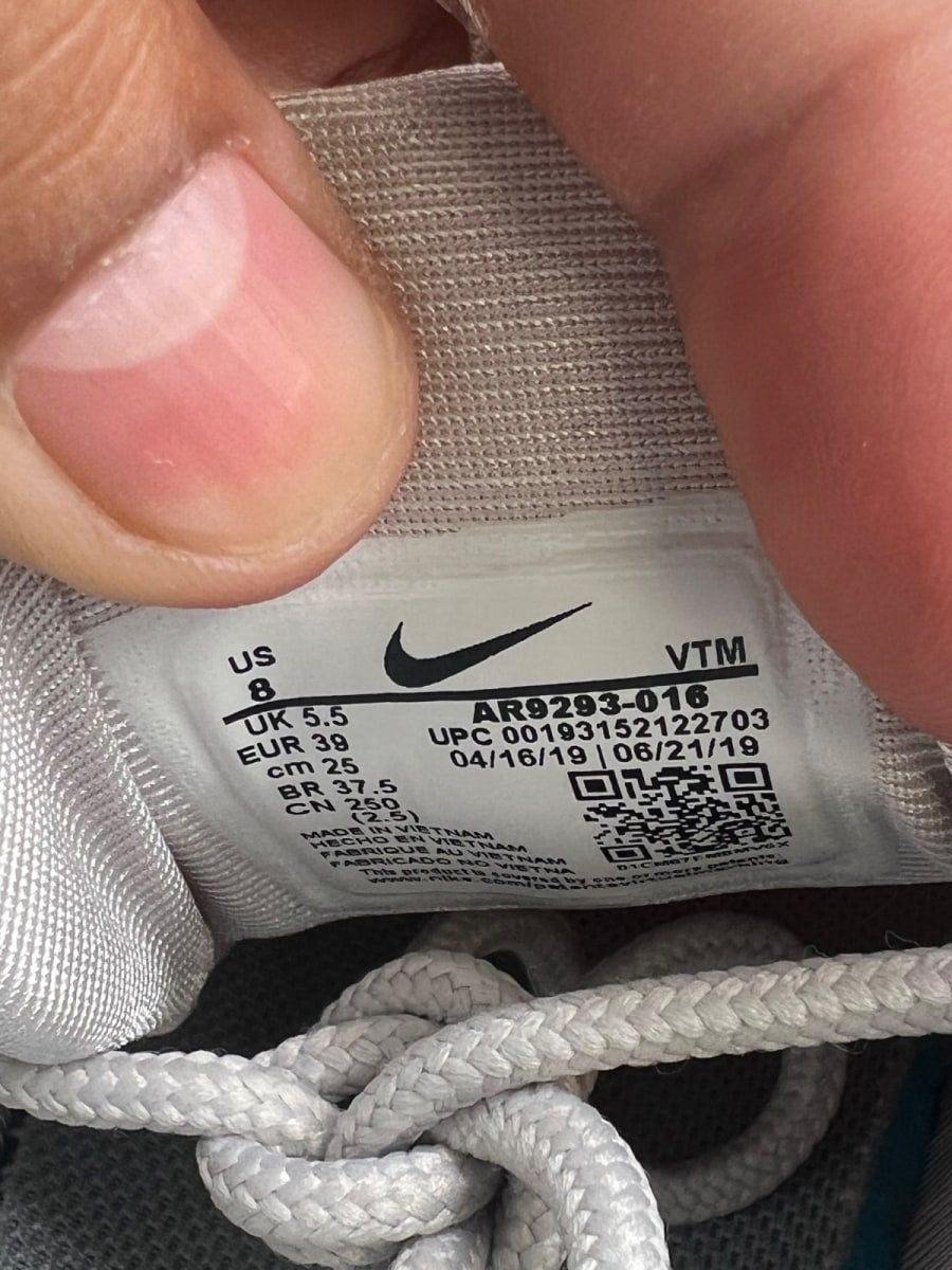 Nike Air Max 720 Grey Mesh (Women's) 8W (Heavily Worn Pre-Owned) - Image 7