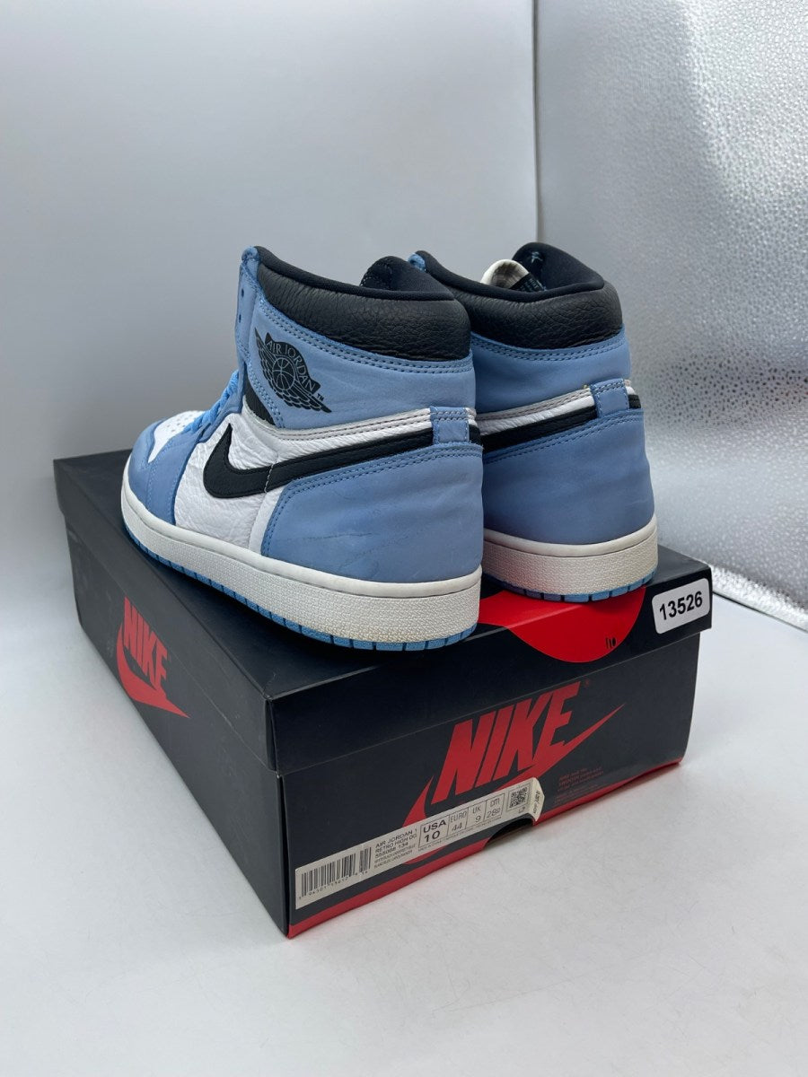 Jordan 1 Retro High OG University Blue 10 (Moderately Worn Pre-Owned)JordanWhite/University Blue-Black - Image 4
