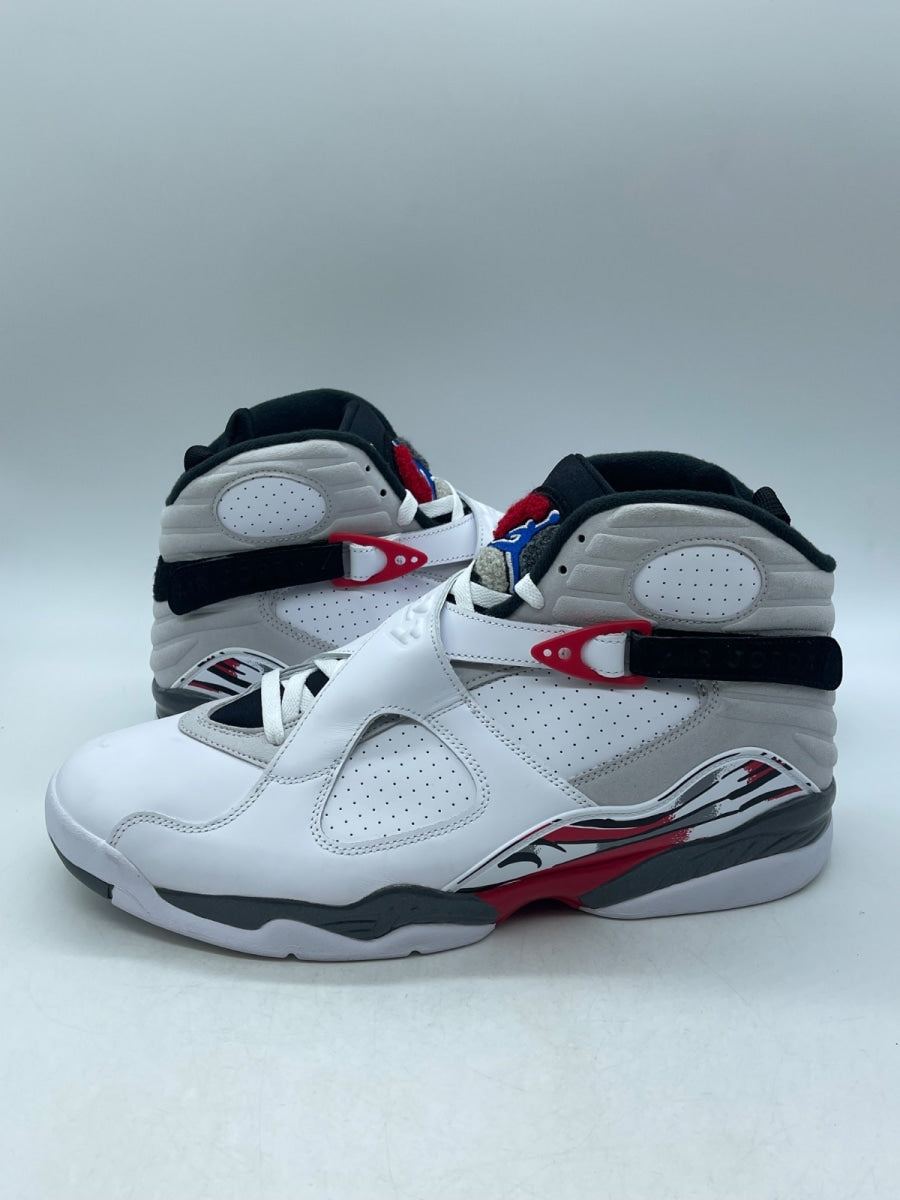 Jordan 8 Retro Alternate 14 (Moderately Worn Pre-Owned)JordanWhite/Gym Red-Black-Wolf Grey - Image 1