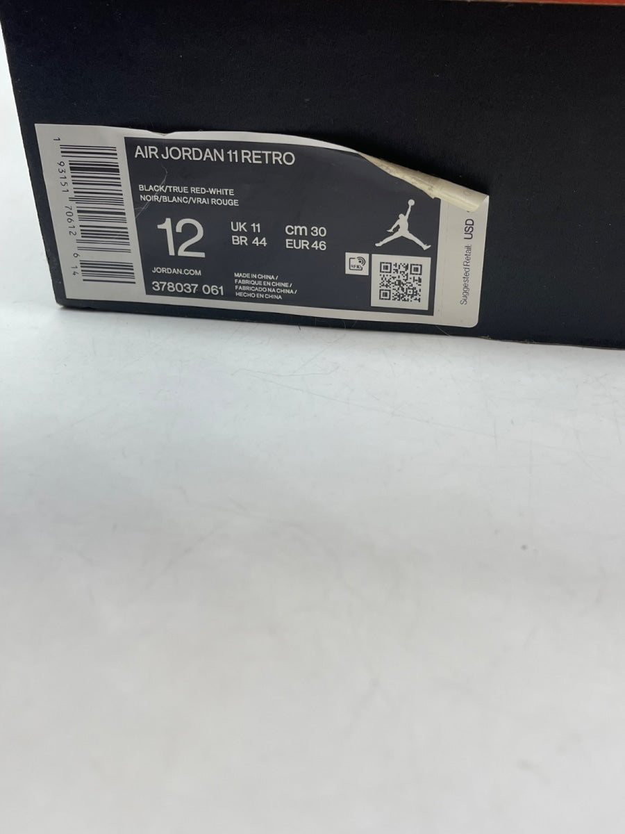 Jordan 11 Retro Playoffs Bred (2019) 12 (Moderately Worn Pre-Owned) - Image 9