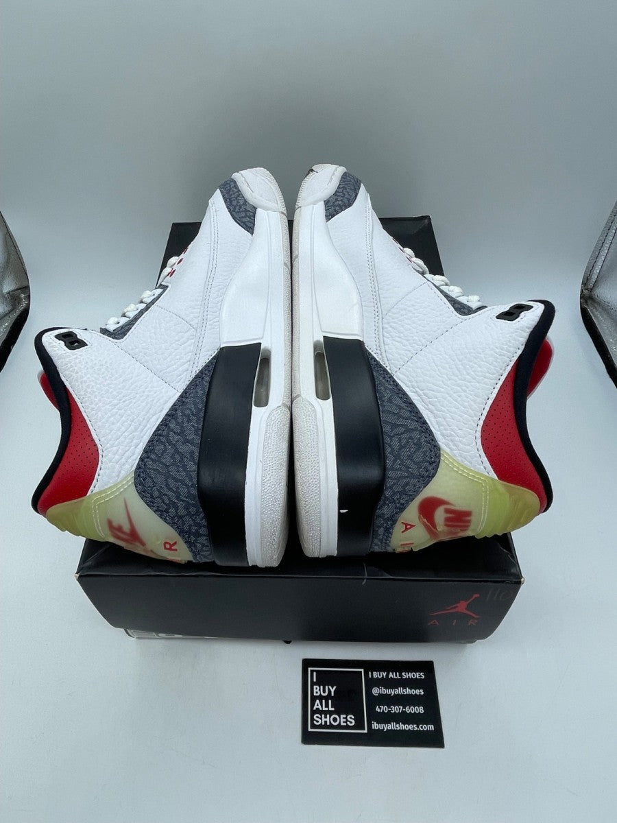 Jordan 3 Retro True Blue (2016) 8 (Moderately Worn Pre-Owned) - Image 6