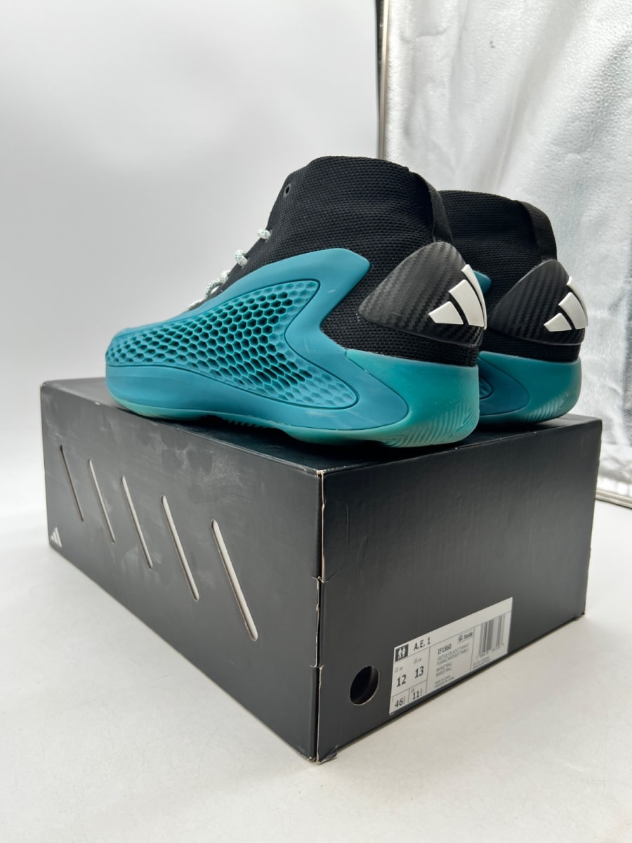 adidas AE 1 New Wave 12 (Lightly Worn Pre-Owned)adidasArctic Fusion/Core Black/Cloud White - Image 4