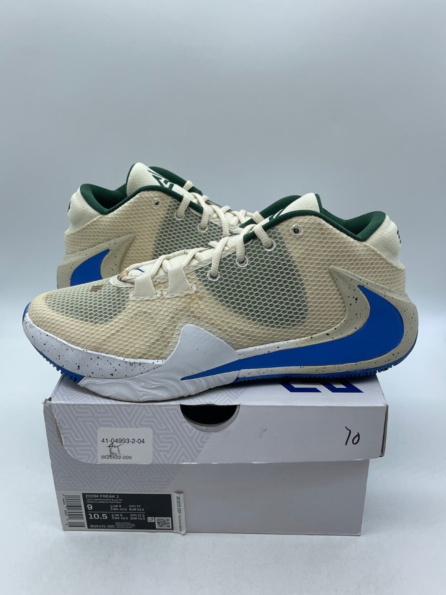 Nike Zoom Freak 1 'Light Cream' 9 (Moderately Worn Pre-Owned) - Image 1