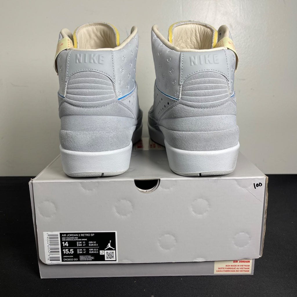 Jordan 2 Retro SP Union Grey Fog (Size 14) - Image 4