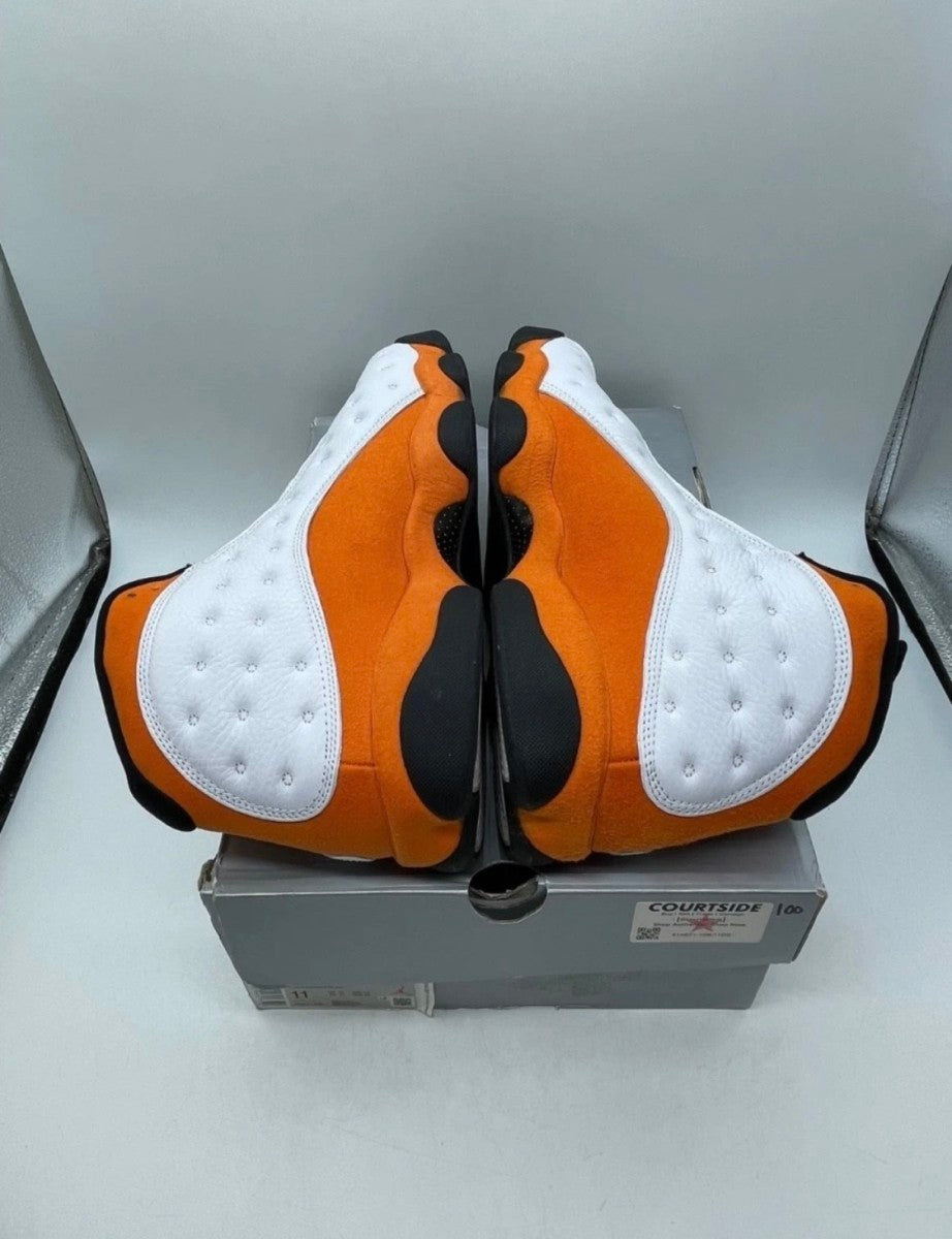 Jordan 13 Retro Starfish 11 (Lightly Worn Pre-Owned)JordanWhite/White-Starfish-Black - Image 4