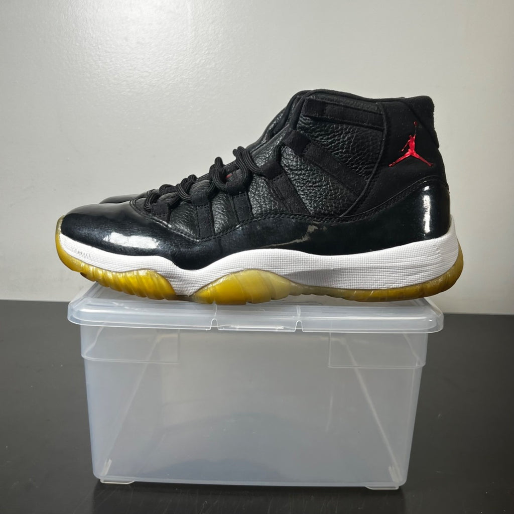 Jordan 11 Retro 72-10 8.5 (Heavily Worn Pre-Owned)JordanBlack/Gym Red-White-Anthracite - Image 3