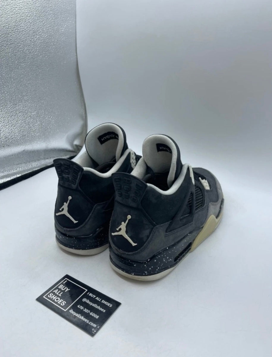 Jordan 4 Retro Fear Pack (2013) 11 (Heavily Worn Pre-Owned)JordanBlack/White-Cool Grey-Pure Platinum - Image 5